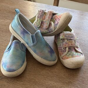 Cat & Jack Blue and Multicolor Kids Sneakers